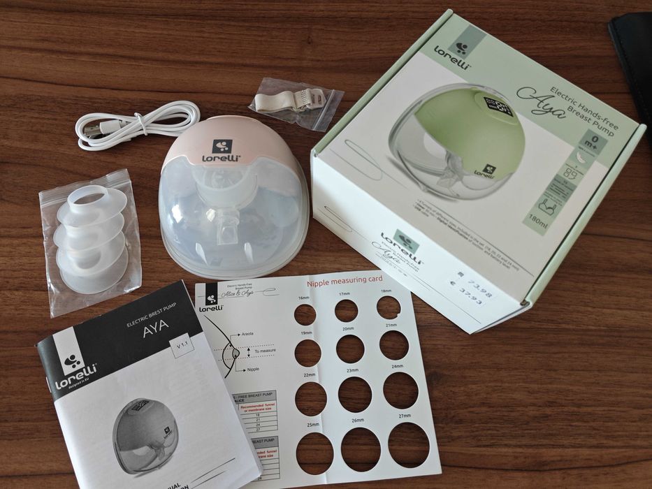 Електрическа Помпа за Кърма Lorelli HANDS FREE AYA, LED дисплей, Pink