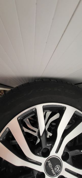 Шины с титановыми дисками на 15