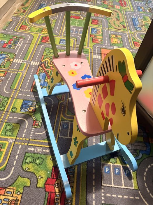 Balansoar copil - stil girafa