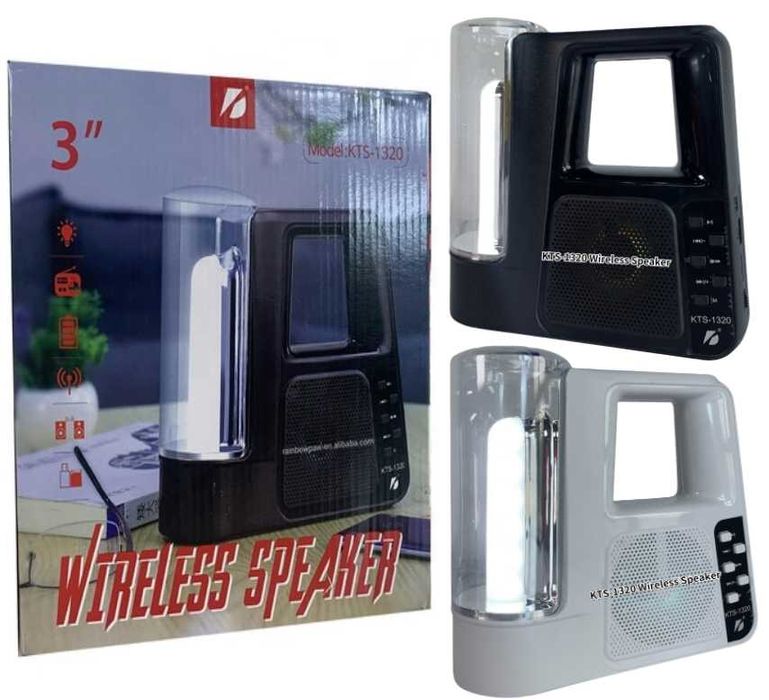 Тонколона KTS-1320 с блутот и вграден фенер