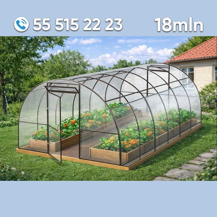 Koreya issiqxonalari, issiqxona uchun materiallar