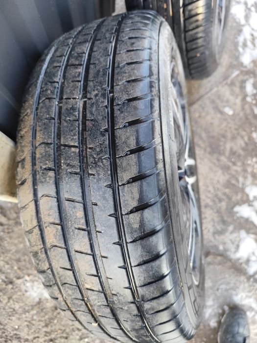 Титановые диски с шинами комплект