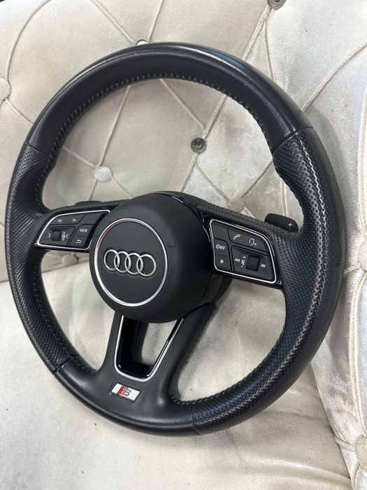 Sline волан Audi A4 A5 b9 8w с airbag слайн