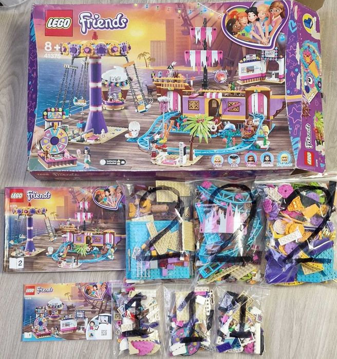 LEGO Friends - Debarcaderul cu distractii din Heartlake City 41375, 1251 piese