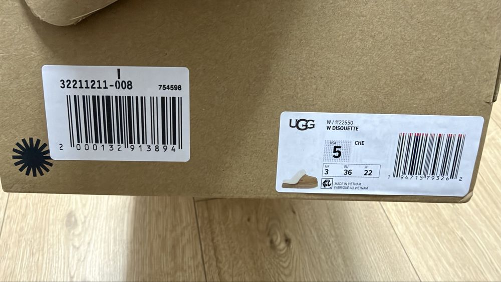 Slapi UGG Noi, 36