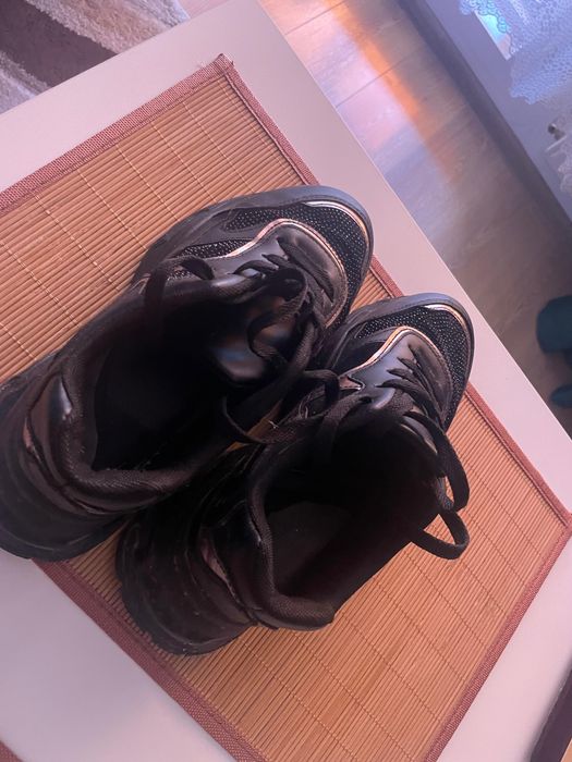 Sneakers dama din piele ecologica
