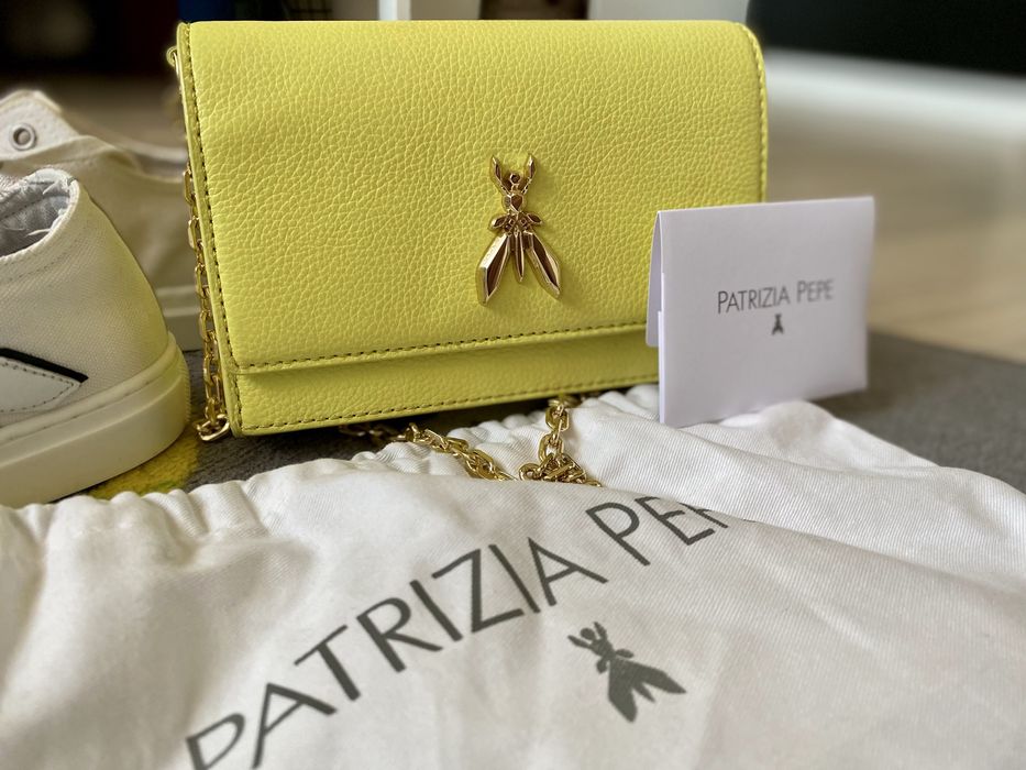 Patrizia Pepe-текстилни кецове и чанта!