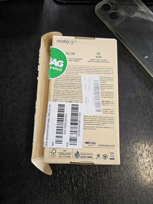 Motorola Moto G15, 8GB RAM, 128GB, Dual SIM, husă și folie