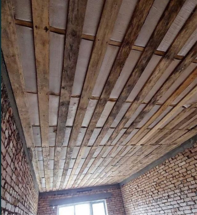 Утепление крышы пенобетоном