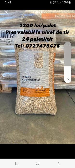 Peleti Hs Timber pu centrale.