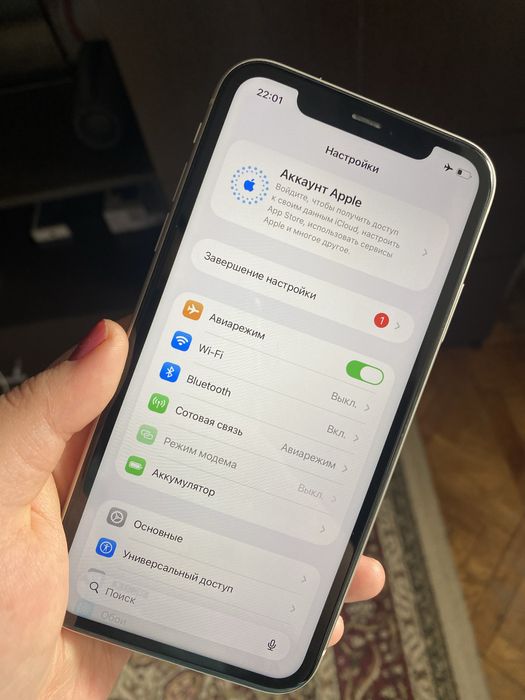 Айфон 11 на 128гб 78% В идеале