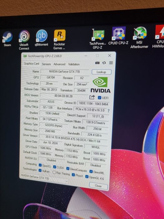 Nvidia GTX 770 2gb