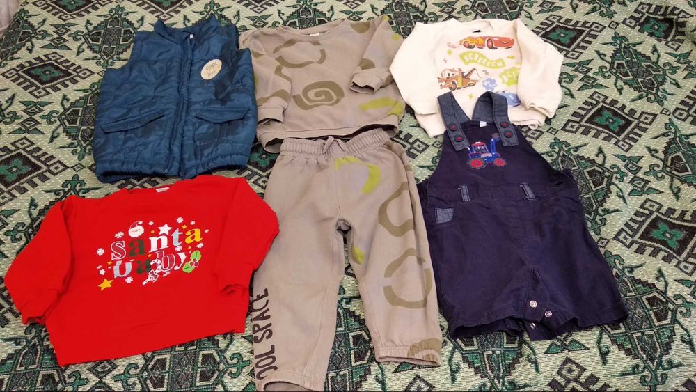 Детски дрехи и есенно-зимни якета за 2 годишно дете