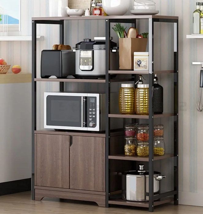 Шкаф сервант с полками для кухни