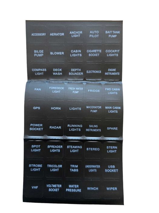 12V/24v панел за вграждане USB зарядно запалка волтметър  Бушони копче