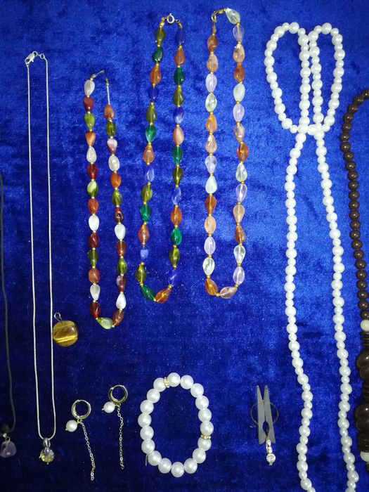 Бусы Агат Аметист