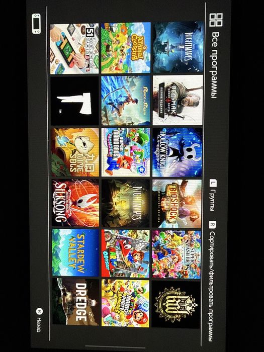 Прошитый Nintendo switch oled