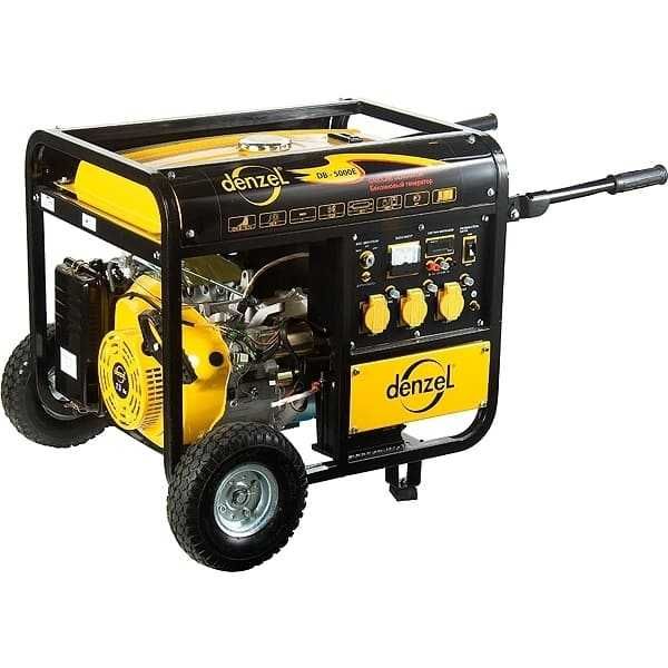 Генератор бензиновый DENZEL DB8500Е