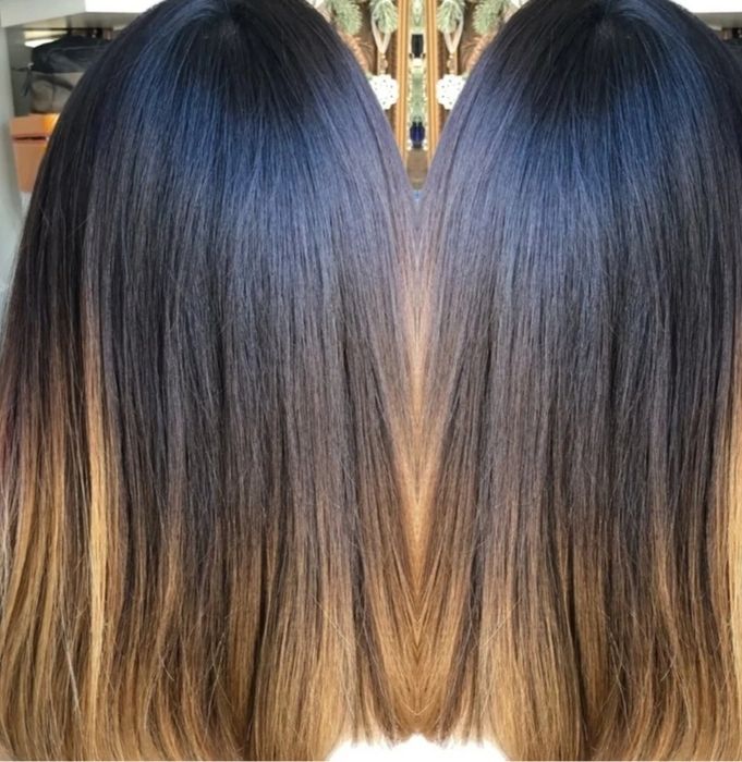 Акция на окрашивание волос