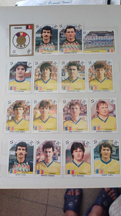 Echipa Romaniei de la World Cup '90 Italia