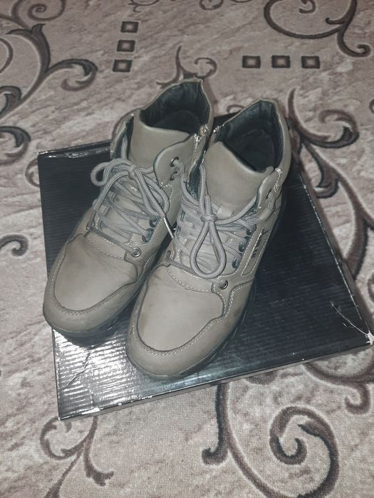 Весна осень ботинки для мальчика 36 размер
