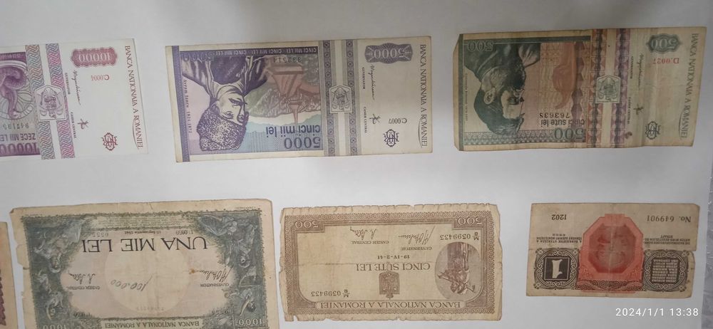 Vand bancnote sí fise vechi folosite