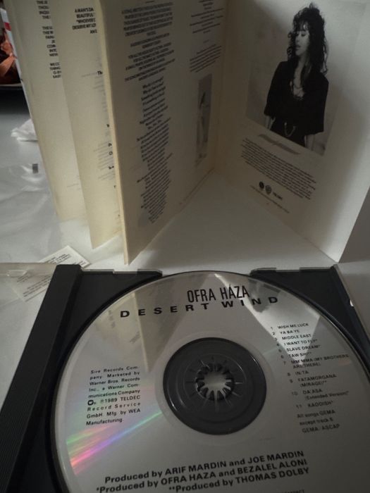 CD audio WB made in USA - Ofra Haza