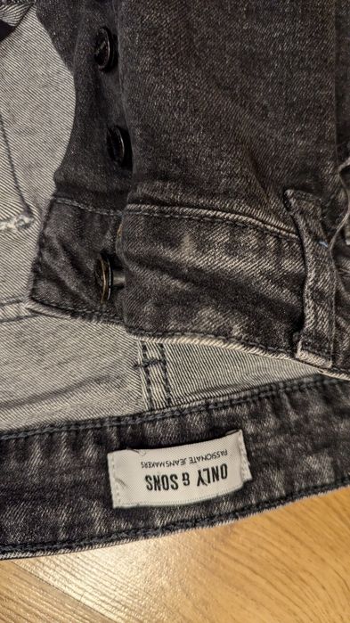 Черни дънки Only&Sons slim