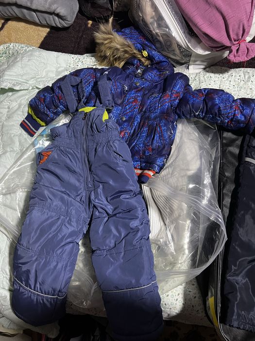 Комбинизон и куртка набор зимний