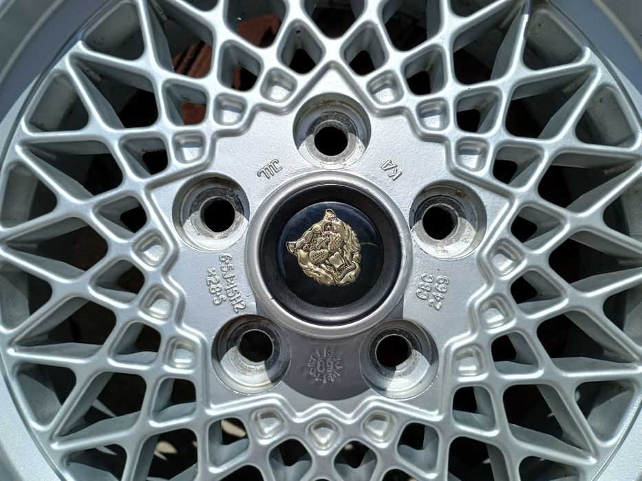 Set 4 Jante Vintage 15  Lattice Jaguar XJ XJS 5x120