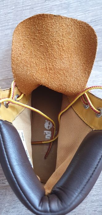 Ghete Timberland, piele naturala, marimea 36