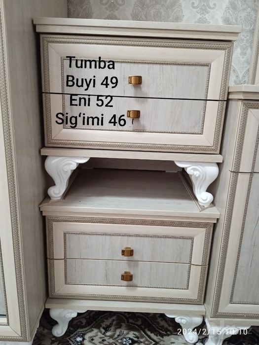 Arzon narxda razmeri kotta mebel komplekt sotiladi