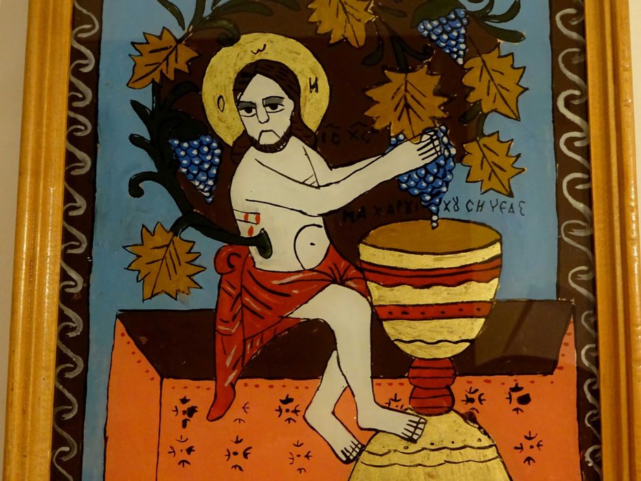 Icoana rara ‘Iisus Hristos-Vita de Vie’, Feur Gheorghe, Nicula