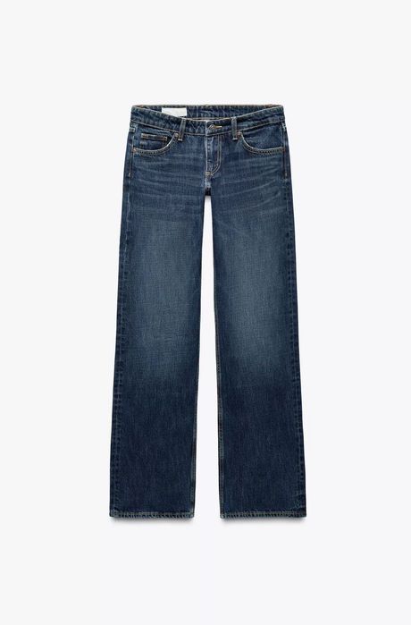 Дънки ниска талия ZARA