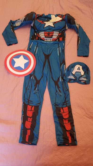 Costum nou copii Captain America Marvel H&M