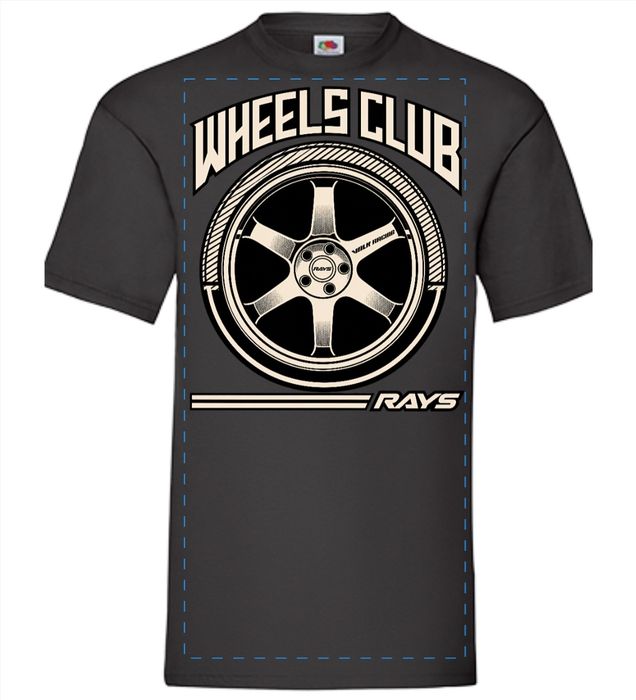 Мъжки тениски  WHEELS CLUB