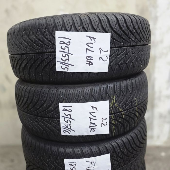 4×185/55/15 M+S .FULDA 2022.Stare excelenta.