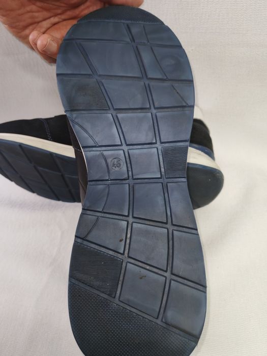 Чудесни мъжки сникърси от естествена кожа State of Art №45