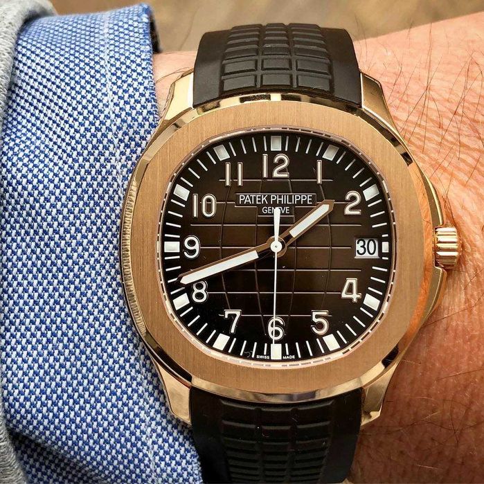 Patek Philippe Aquanaut кафяв