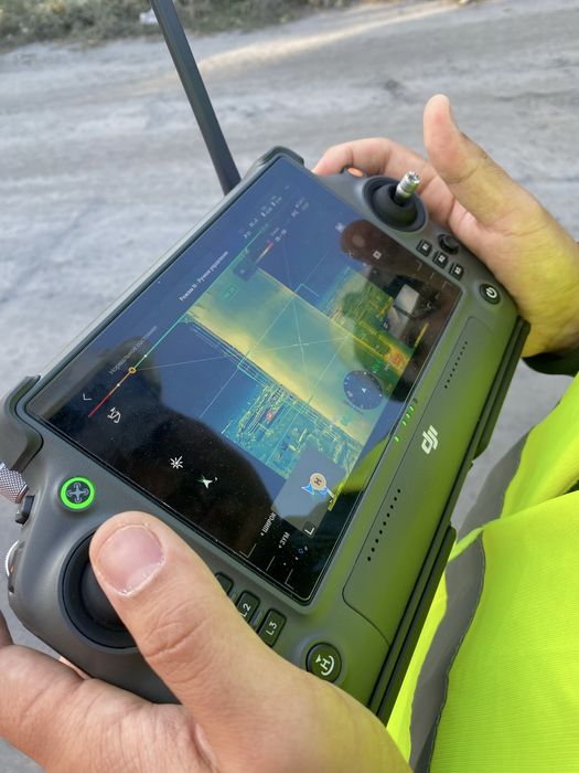 Тепловизионная съёмка дроном