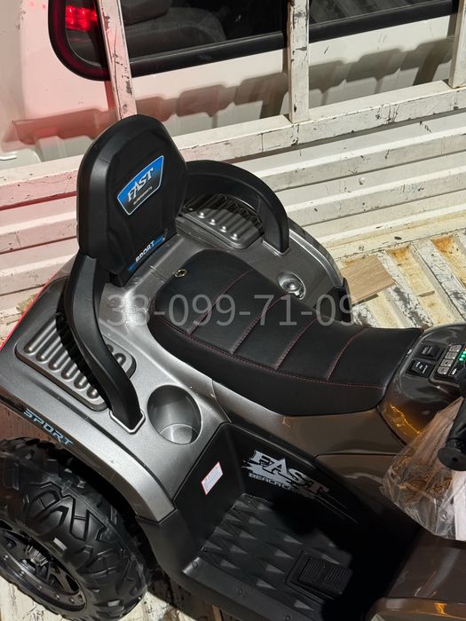 Детский квадроцикл Tesla Qwatro 12V, 4WD, пульт, музыка