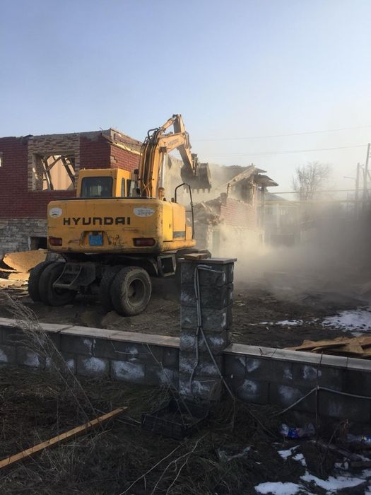 Снос демонтаж времянки частный дом