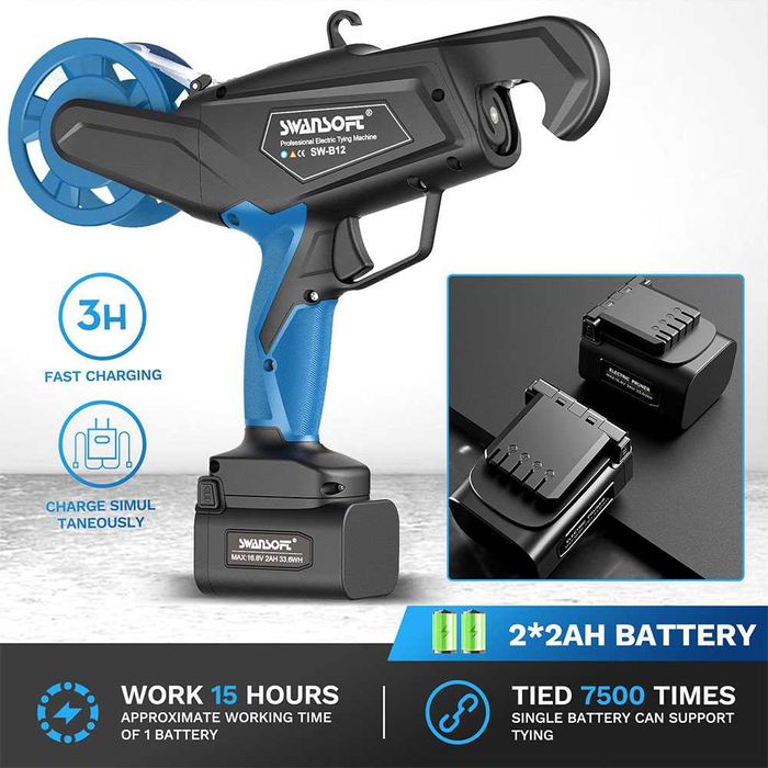 Aparat de Legat Vița de Vie Swansoft B12 - Electric, Garanție, Factură