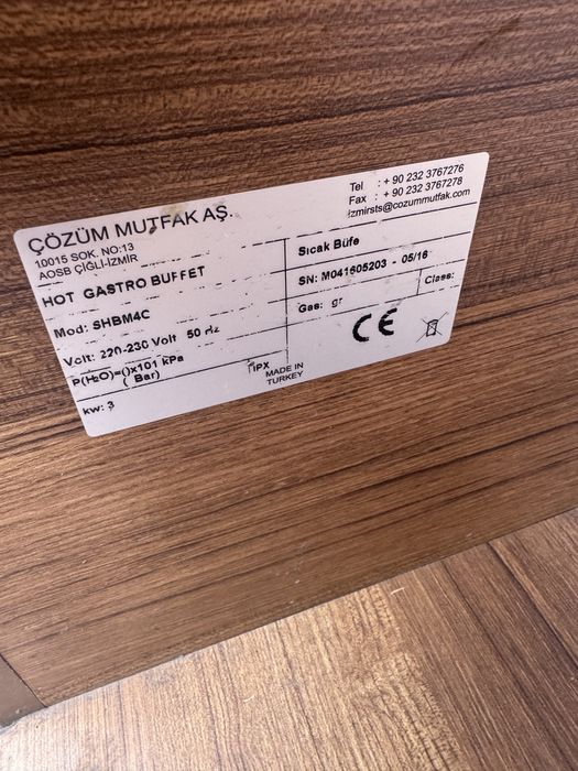 Vand bufet mix cald /rece