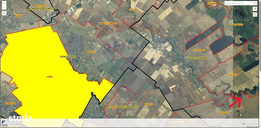 Teren 10,124mp Budesti / Strada Tarla 4.2 parcela 16