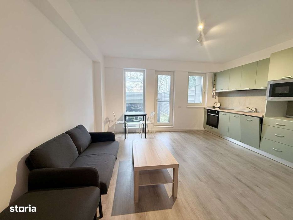 Apartament 2 camere cu curte proprie si parcare - prima inchiriere