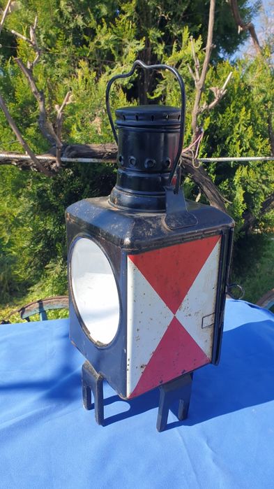 Стар немски жепейски газов фенер
