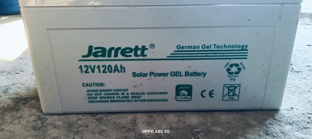 Bateri cu gel pentru panouri solare