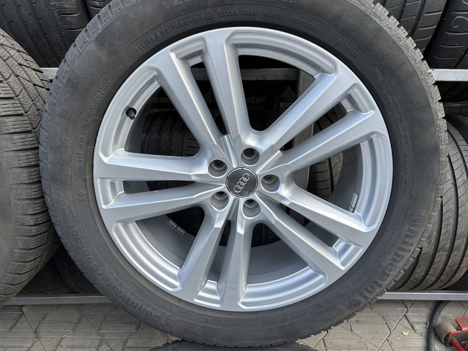 jante originale audi s-line r20 q7 sq7 q8 echipate iarna ca si noi