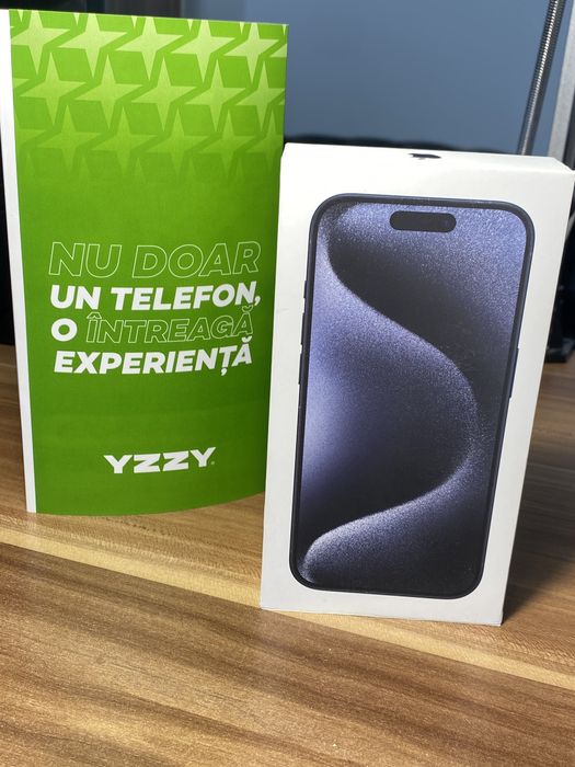 iPhone 15 Pro • 256 GB • Blue Titanium